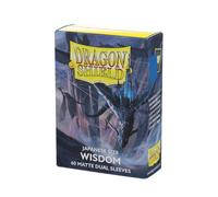 Dragon Shield Japanese Size Matte Dual Sleeves - Wisdom (60 Sleeves)