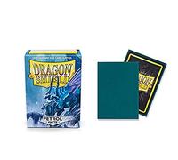 Dragon Shield Lot de 100 pochettes pour cartes Bleu pétrole mat Taille standard
