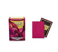 Dragon Shield Lot individuel de 100 pochettes en carton Magenta mat Taille standard