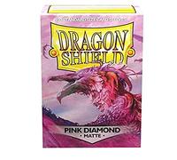 Dragon Shield Lot individuel de pochettes pour cartes de taille standard 100 carats Rose diamant mat