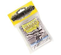 Dragon Shield Manches Lot de 50 Pochettes, Petit, argenté