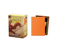 Dragon Shield Mat 100 Manchons - Protège-Cartes AMBER Magic Pokémon