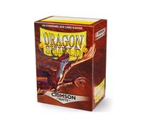 Dragon Shield Mat Rouge Standard Pour Cartes Manchon 100ct TCG Protecteur