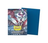 Dragon Shield Mat Standard Pour Cartes Cobalt Argent 100 Ct