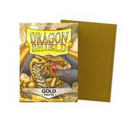 Arcane Tinman ART11006 Sleeves: Dragon Shield Matte Gold Standard 100pk-Gold, One Size