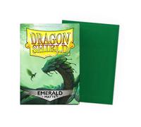 Dragon Shield Matte 100 Sleeves - Bustines Protectrices EMERALD Magic Pokemon