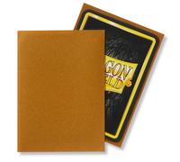 Arcane Tinman ART11006 Sleeves: Dragon Shield Matte Gold Standard 100pk-Gold, One Size