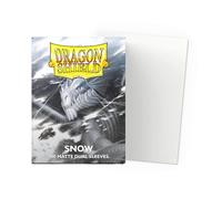 Dragon Shield Matte DUAL 100 Manches - Protège-Cartes SNOW Magic Pokemon