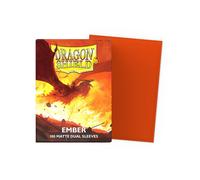 Dragon Shield Matte DUAL 100 Manchons de Protection Ember Pokémon