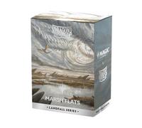 Dragon Shield | Matte Dual Art Sleeves | MTG Landfall Series | 100 CT - Smooth & Tough Premium TCG Sleeves | Compatible with Pokemon, One Piece & Magic the Gathering | Marsh Flats