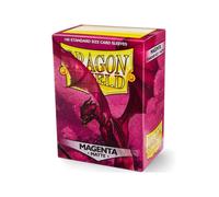 Dragon Shield Matte Magenta Manches De Cartes Standard 100ct Boîte