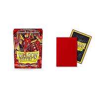 Dragon Shield Matte Mini Japanese Crimson 60 ct Card Sleeves Individual Pack