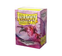 Dragon Shield Matte Rose Diamant Standard De Protections Pour Cartes 100ct Boîte