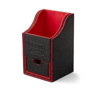 Arcane Tinmen 40204 - Dragon Shield : boîte à nid + Plateau à Dice - Noir/Rouge