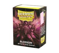 Dragon Shield Pochettes mates double taille standard | 100 CT - Pochettes JCC lisses et résistantes de qualité supérieure - Compatible avec Pokemon, Flesh & Blood, One Piece & Magic The Gathering |