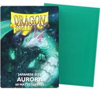 Arcane Tinmen- Sleeves Matte Japanese Dragon Shield : Tapis Japonais-Choix du Joueur : Aurora (60), AT-11158, argenté