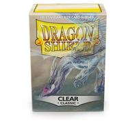 100 Protège cartes Dragon Shield Clear 63x88mm