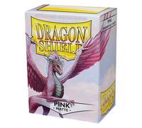 Dragon Shield - Protège-cartes ART11012 format standard - 100 pièces - Rose mat