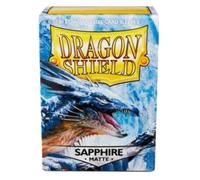 Dragon Shield – Protège-cartes Plastique polypropylène mat Format standard 100Pk Sapphire