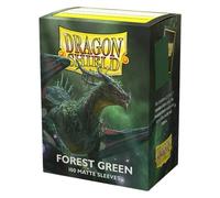 Dragon Shield Pochettes AT-11056 Lot de 100 mattes Vert forêt