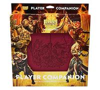 Dragon Shield - Plateau à dés et boîte de rangement - Compagnon RPG durable et robuste - Rouge sang