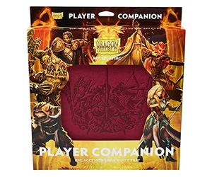 Dragon Shield RPG Player Companion: Blood Red - Durable and Sturdy Dice Tray & Player Storage Box Tabletop RPG TTRPG Dungeons and Dragons DND D&D