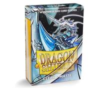 Dragon Shield Small Sleeves - Japanese Matte Clear (60 Sleeves)
