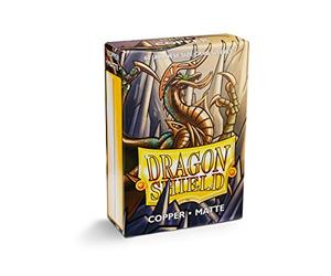 Dragon Shield Small Sleeves - Japanese Matte Copper (60 Sleeves)