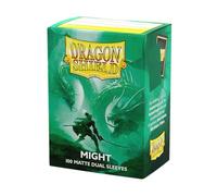 Dragon Shield Protège-cartes Dual Matte Format Standard Might MTG Pokemon – 100 sleeves