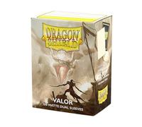 Dragon Shield Standard Size Matte Dual Sleeves - Valor (100 Sleeves)