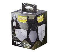 Dragon Shield Strongbox Boîte de rangement transparente pour cartes à double manchette, en acrylique, fermeture sous vide, empilable, 83,5 x 106 x 75,5 mm