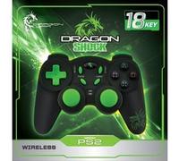 Dragon Shock Manette Sans fil compatible avec PS2
