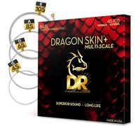 DRAGON SKIN+ - Cordes de basse en acier inoxydable enduites - DBSM-45 - Son supérieur avec sensation confortable et longue durée de vie : multi-échelles Medium 45-105