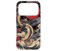 Dragon Soul Japonais en rétro esthétique Vaporwave Harajuku Coque pour iPhone 17 Pro