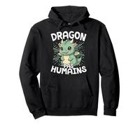 Dragon Supérieur Aux Humains Mignon Et Geek pour FA Sweat à Capuche