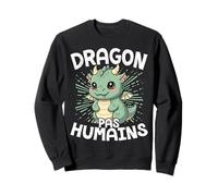 Dragon Supérieur Aux Humains Mignon Et Geek pour FA Sweatshirt