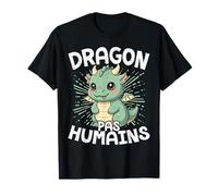 Dragon Supérieur Aux Humains Mignon Et Geek pour FA T-Shirt