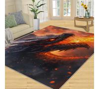 Dragon Tapis 100x150cm, Animal Tapis for Living Room