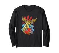 Dragon Tattoo Art - Aesthétique urbaine audacieuse Manche Longue