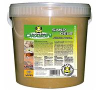 Dragon Terrarium Jaune Sable 15Kg - Fond de terrarium idéal pour Les terrariums déserts tels Que Les agames barbus