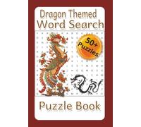 Dragon Themed Word Search: Fun word search about dragons, fantasy, dragon types and more | 6x9 size, 110 pages, 50+ puzzles | perfect for travel, ... gift for the dragon lover in your life.