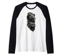 Dragon & Tigre - Forces d'équilibre Chinoises Manche Raglan