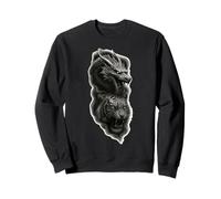 Dragon & Tigre - Forces d'équilibre Chinoises Sweatshirt