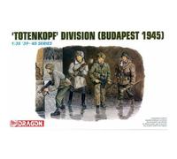 Dragon - Totenkopf Division (Budapest 1945)Maquette Figurines Totenkopf Division (Budapest 1945) Dragon 6095 1/35ème Maquette Char Promo Figurine Miniature
