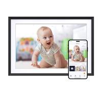 Dragon Touch 10,1" Cadre Photo Numérique Wi-FI Connecté, Écran Tactile IPS 1280x800, Cadre Digital Mémoire intégrée 16 Go, Rotation Automatique, Partage Instantané de Photos et Vidéos Via APP