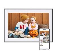 Dragon Touch Cadre Photo numérique WiFi de 10,1" - Écran Tactile HD IPS, Rotation Automatique, Partage instantané de Photos/vidéos, mémoire de 16 Go pour la Famille et Les Amis