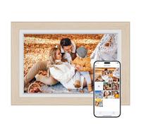 Dragon Touch Cadre Photo numérique WiFi de 10 Pouces, écran Tactile IPS, Affichage numérique des Photos, Stockage de 32 Go, Rotation Automatique, Partage de Photos Via l'application, courrier