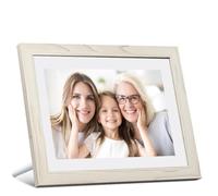 Dragon Touch Digital Picture Frame WiFi 10 inch IPS Touch Screen HD Display, 16GB Storage, Auto-Rotate, Share Photos Via App, Email, Cloud - Classic 10