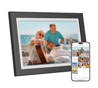 Dragon Touch Frameo - Cadre Photo numérique - 10,1" - WiFi - 32 Go de mémoire - Écran Tactile IPS HD - Rotation Automatique - Partage instantané de Photos/vidéos - Famille et Amis - Noir