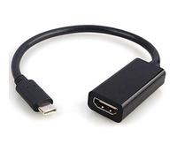 Dragon Trading Adaptateur USB C vers HDMI, Adaptateur de Type C vers HDMI 4K (Compatible Thunderbolt 3) avec Sortie Audio vidéo pour MacBook Pro, Samsung Note, Huawei Mate 20 et Plus Encore